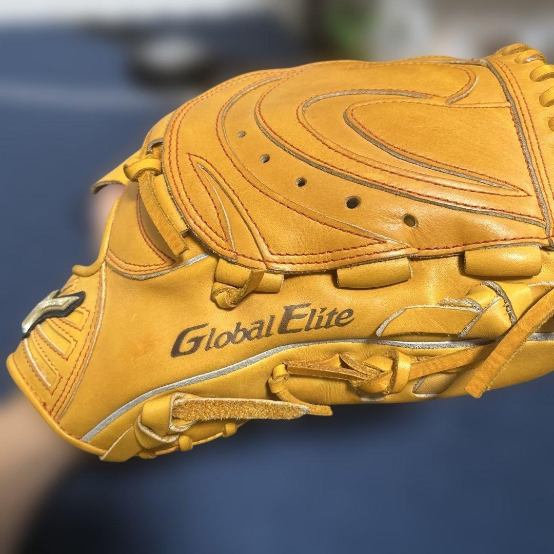 ミズノ　ピッチャー用硬式グローブ、急ぎ