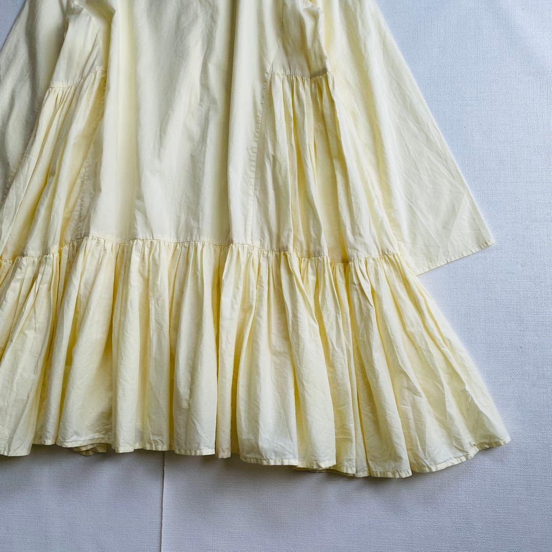 定価5万 希少カラー MERLETTE イエロー ワンピース マーレット