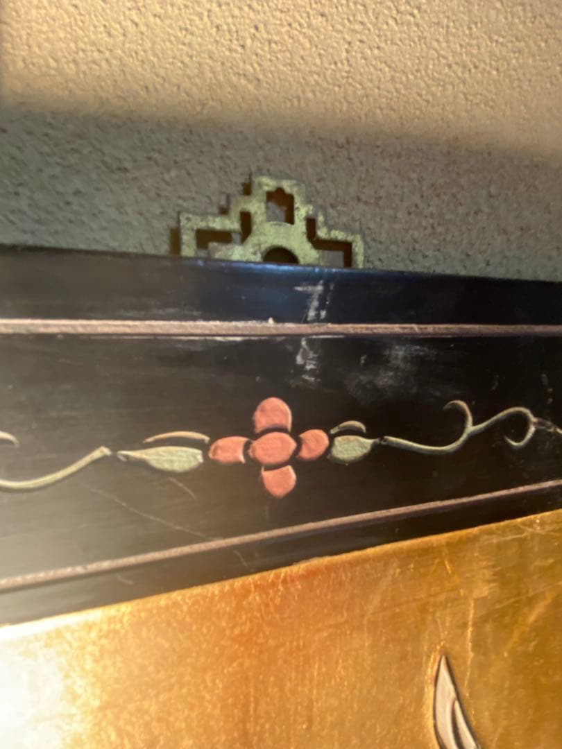 2802❣️ 中国　金屏風　アンティーク