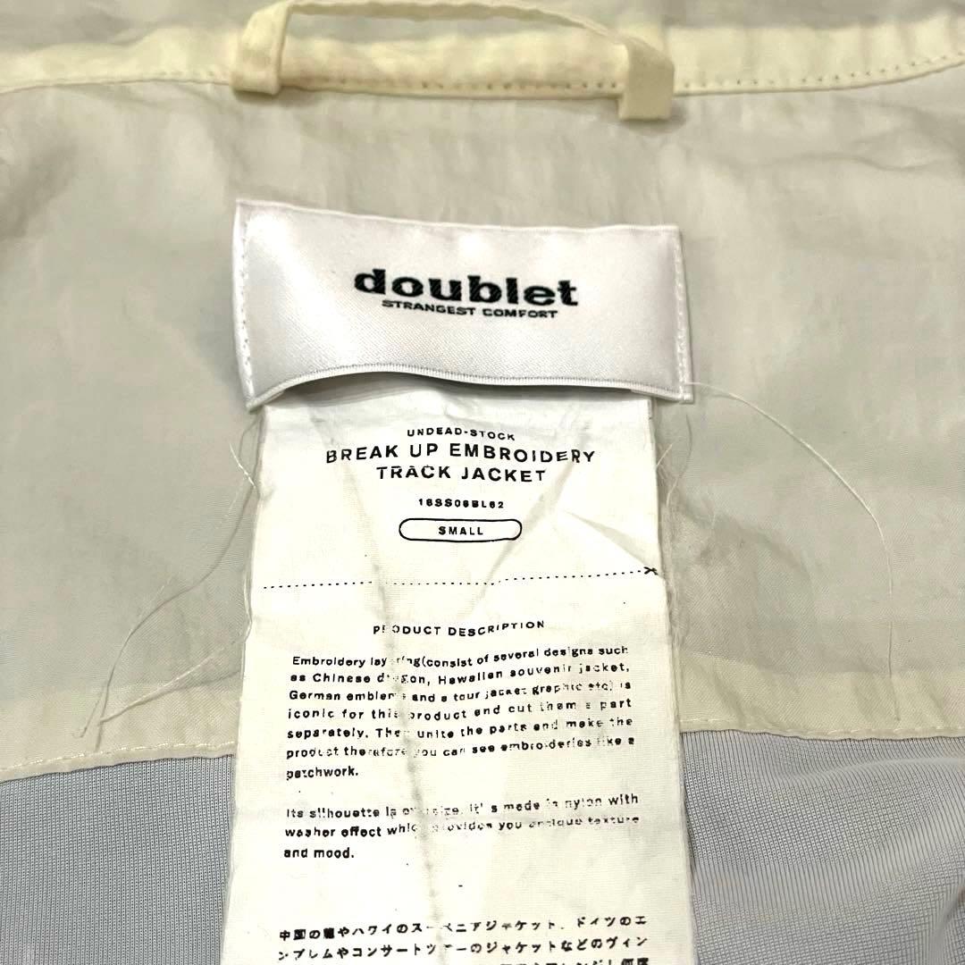 【マロ】BREAKUP EMBROIDERY TRACK JACKET