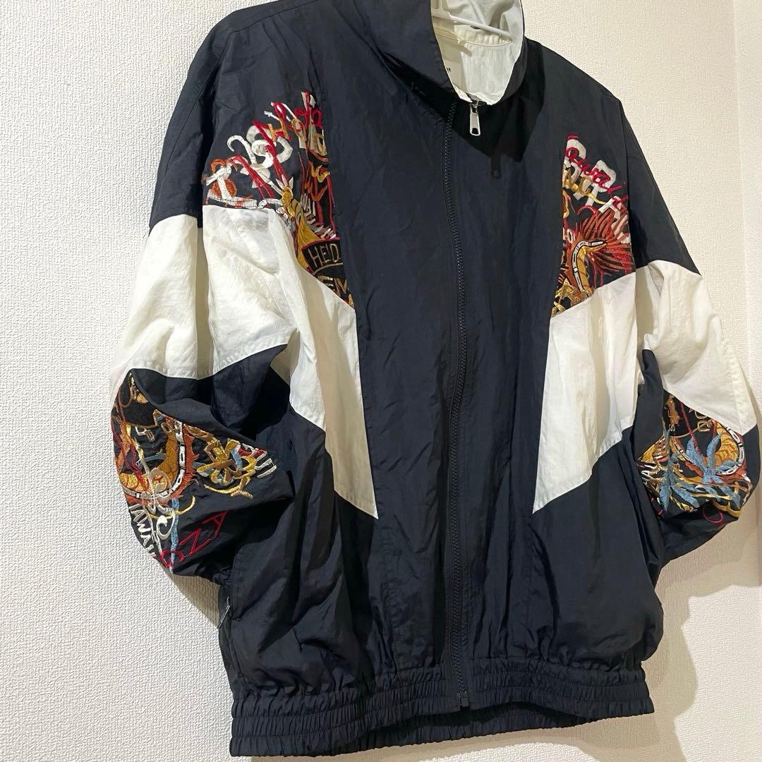 【マロ】BREAKUP EMBROIDERY TRACK JACKET
