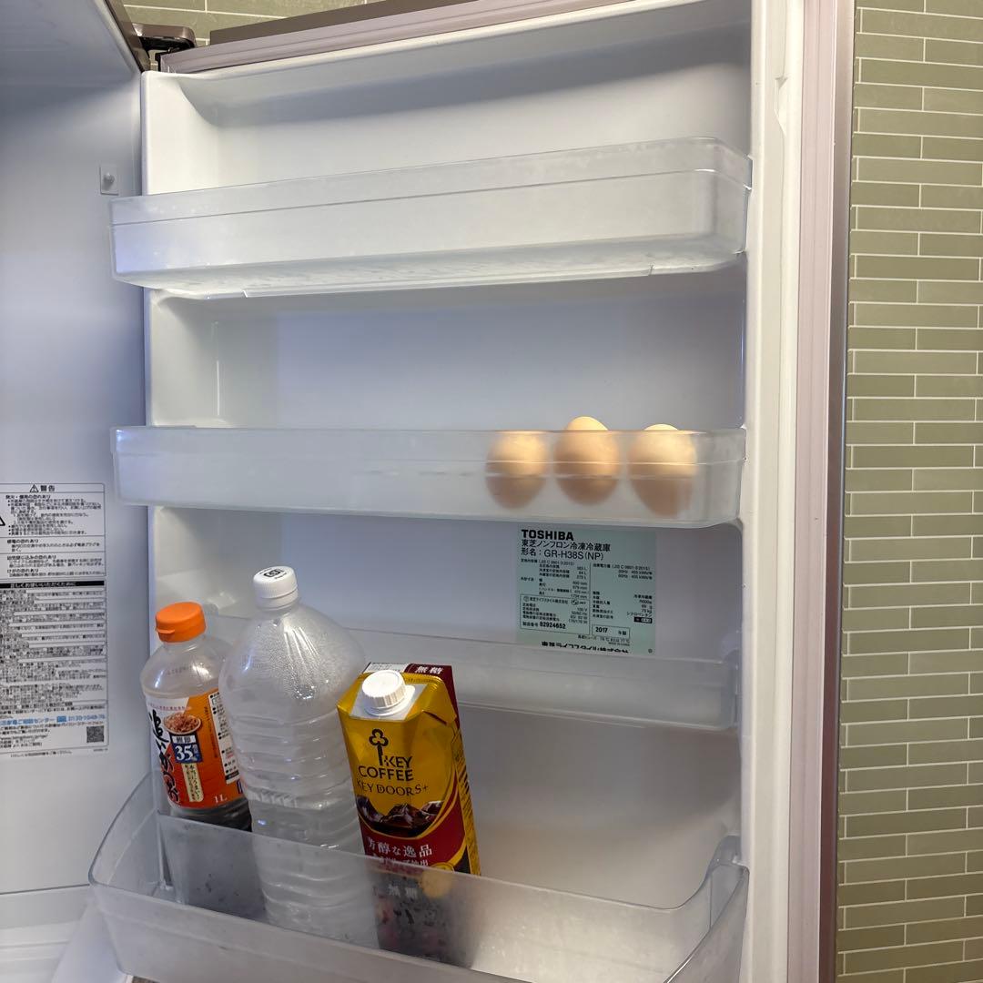 【koh】TOSHIBA 冷蔵庫 2017年製 363L