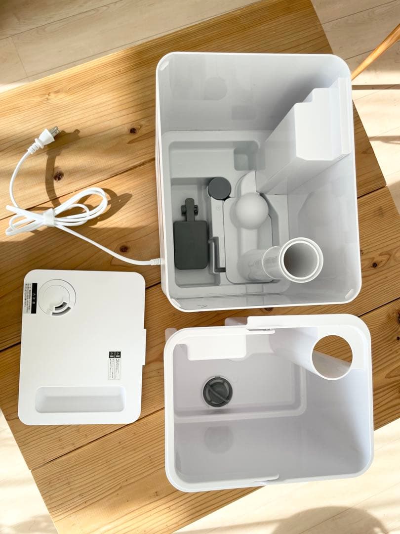 【美品/未使用に近い】モダンデコ UV除菌機能付きハイブリッド加湿器