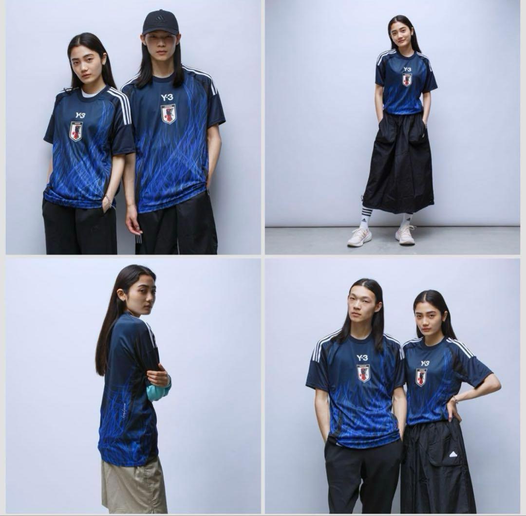 正規品アディダス Y-3 サッカー日本代表 2024 ホームレプリカユニフォーム