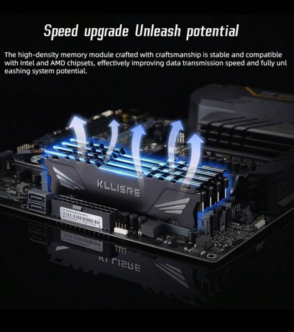 KLLISRE 8GB DDR4 3200MHz メモリー 2個セット