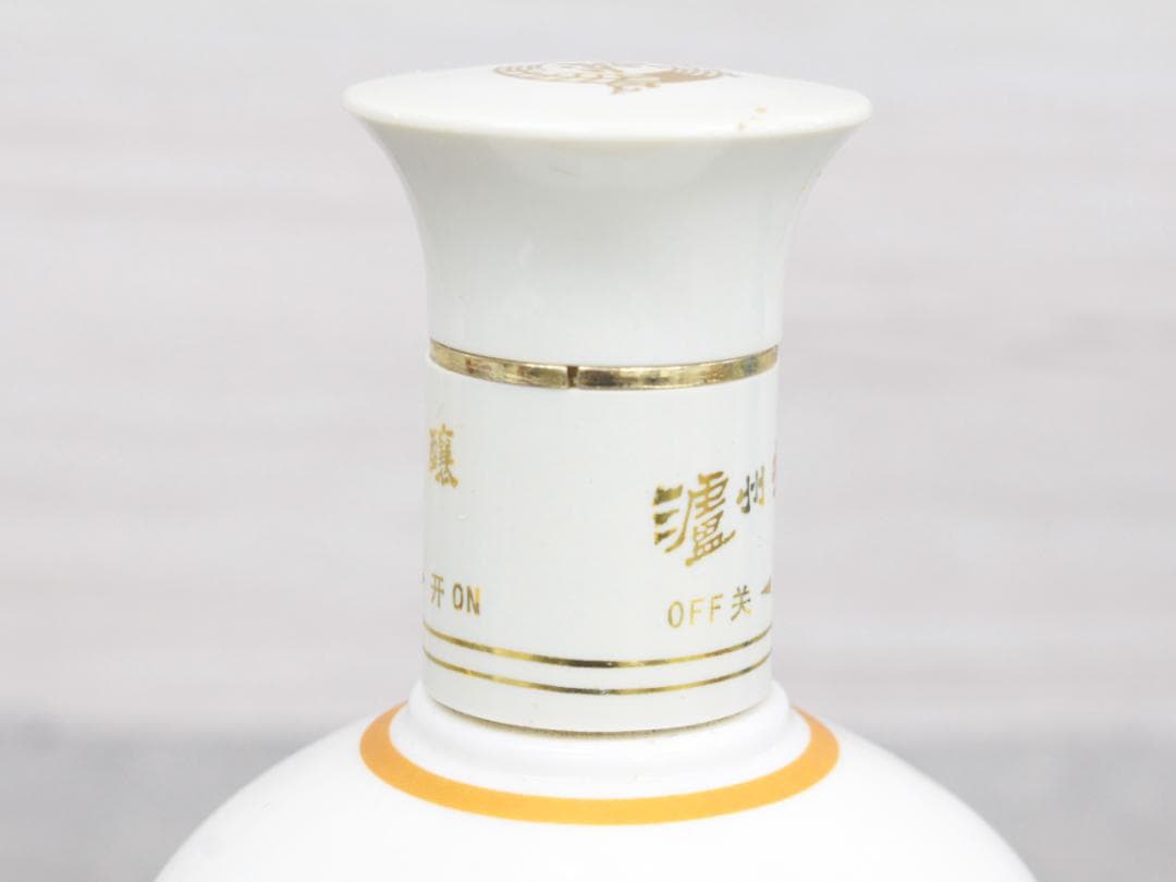 ▲未開栓 茅台白金酒 陳年紹興酒 瀘州特醸 八年 海之藍