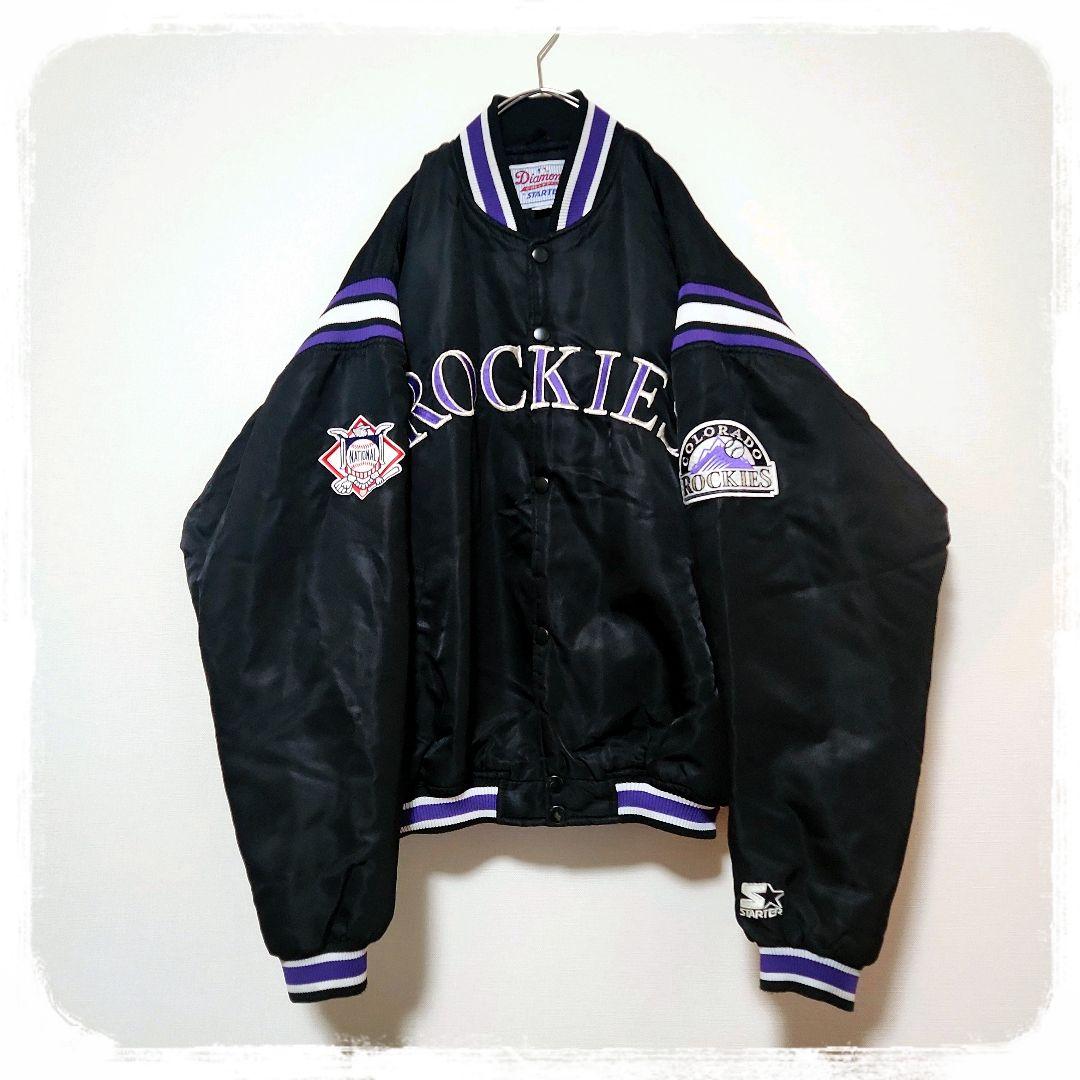 ◼️激レア◼️美品◼️野球◼️ベースボール◼️ロッキーズ◼️スタジャン◼️mlb