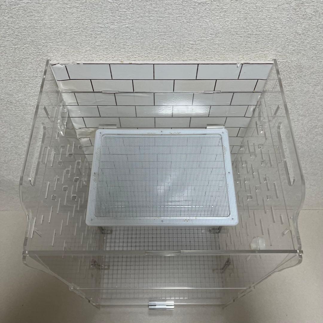 GEX アクリルルーム390High フクロモモンガ ケージ