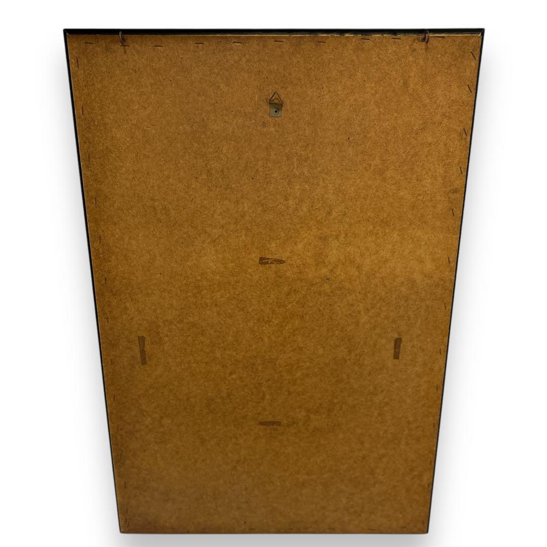 アンティーク 壁掛けミラー 面取り加工 ベベルカット トスカーナ ターコイズ柄