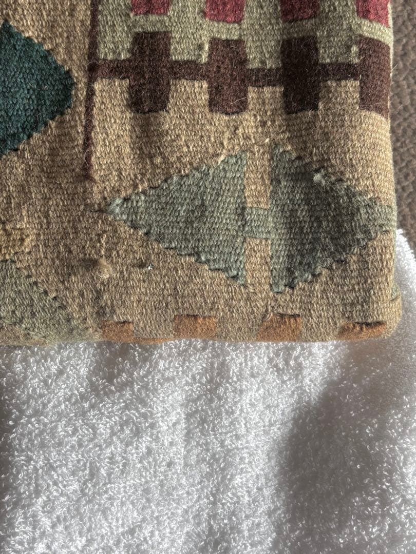 ヴィンテージ キリム　大判　手織り