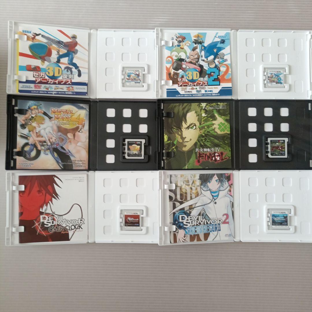 3DS/DSソフト　29本セット　セガ3D復刻　メタルマックス4　メトロイド他