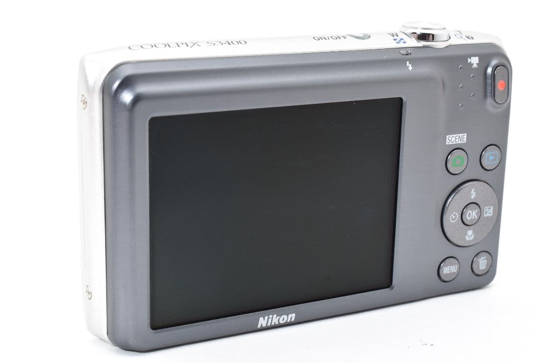 Nikon coolpix S3400 シルバー