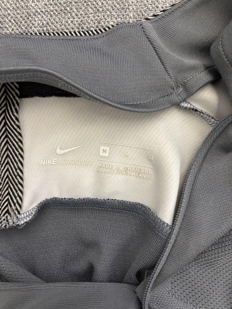 Nike AEROSWIFT ハーフジップ M グレー 廃盤