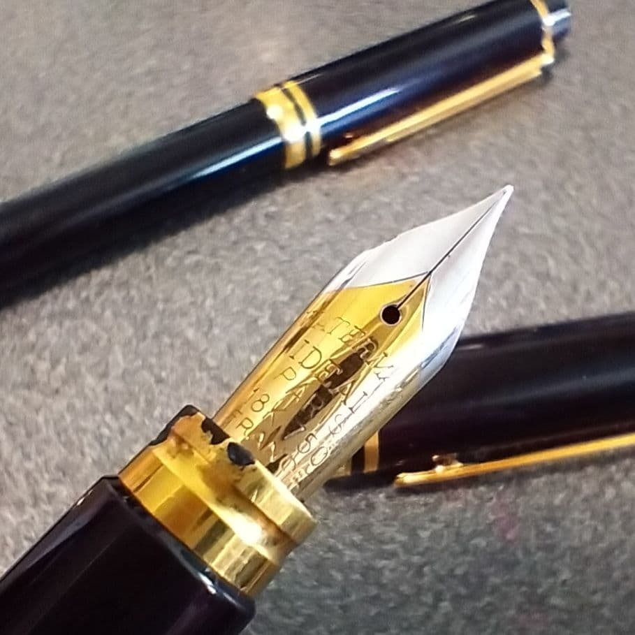 Waterman万年筆ペン先18金とボールペンのセット