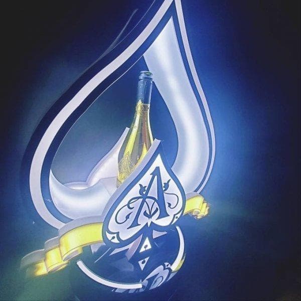 非売品 アルマンド　ディスプレイ　LED　ライト シャンパン　 ARMAND