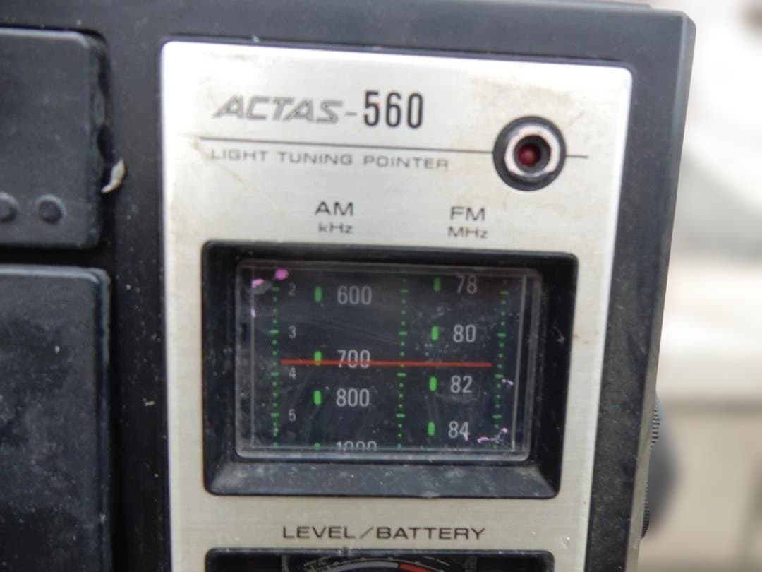 昭和レトロ ラジカセ３台ジャンク、RT-560 KR-2500 RC-212