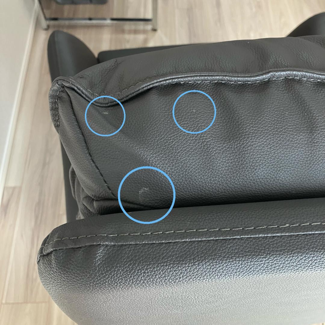 送料込み　ニトリ　電動リクライニングチェア　1人用　ダークブラウン　LB01