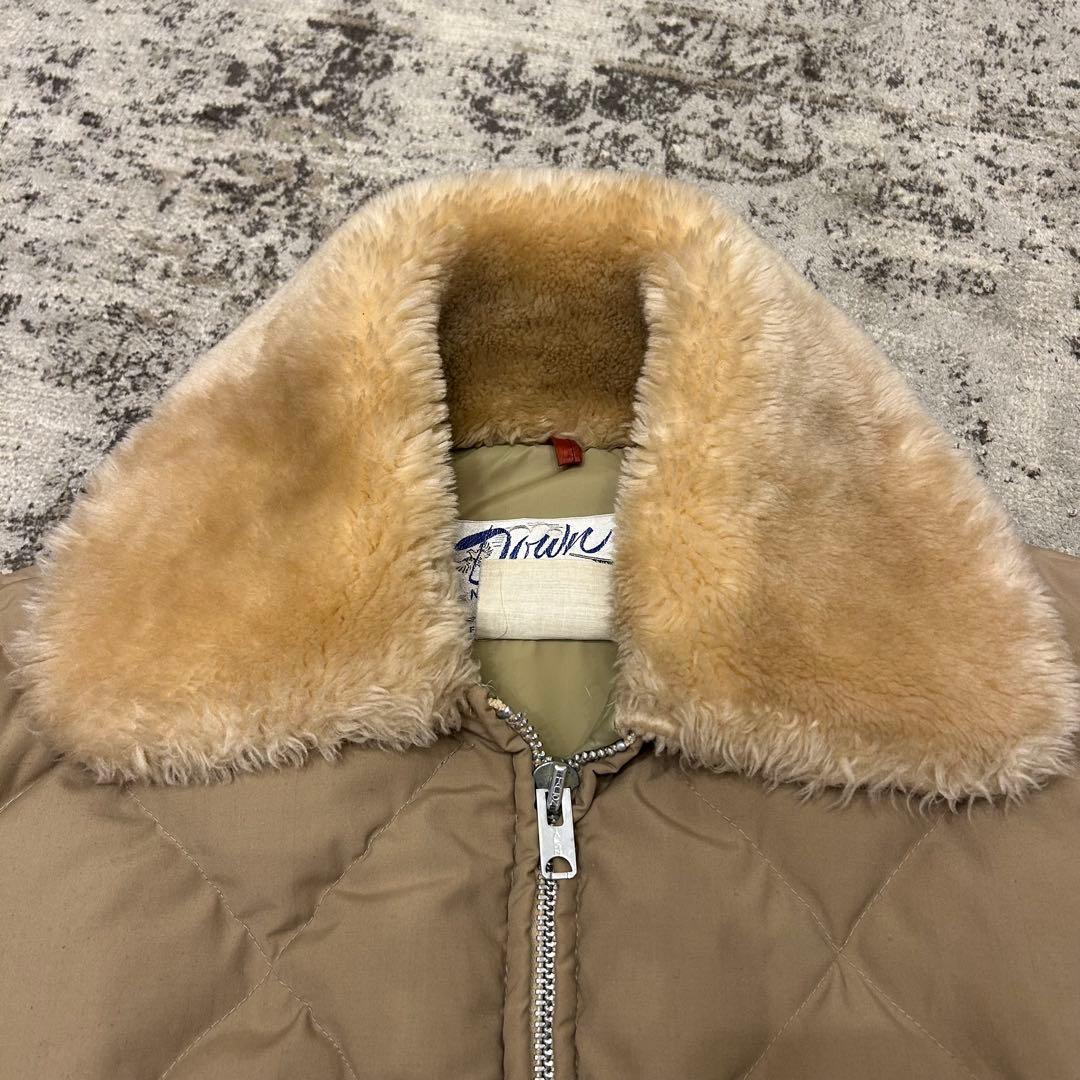 希少 70s Schott ショット 白タグ ウエスタン ダウンジャケット　ボア