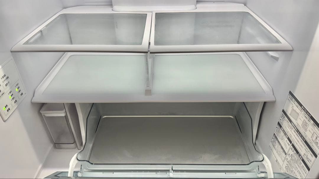 HITACHI 冷蔵庫 475L 6ドア 観音開き R-H48R 冷凍冷蔵 日立