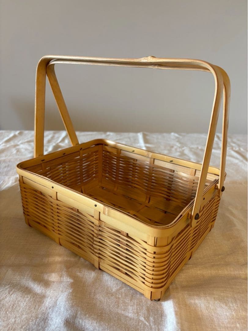 おじろ角物店「角物お弁当箱 横長2 段」