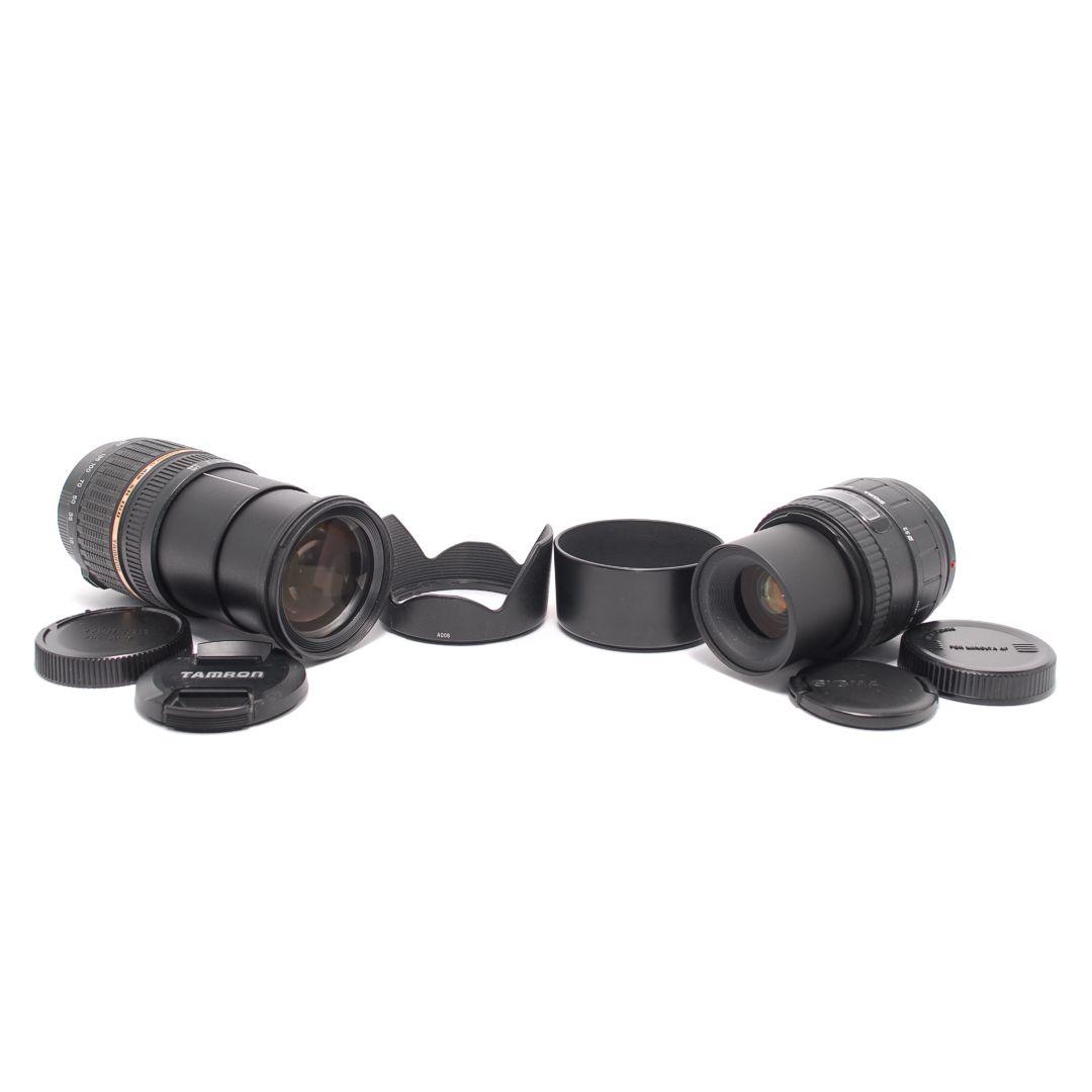 ❤即購入1000円OFF❤ SONY α700 マクロ単焦点 × 高倍率レンズ