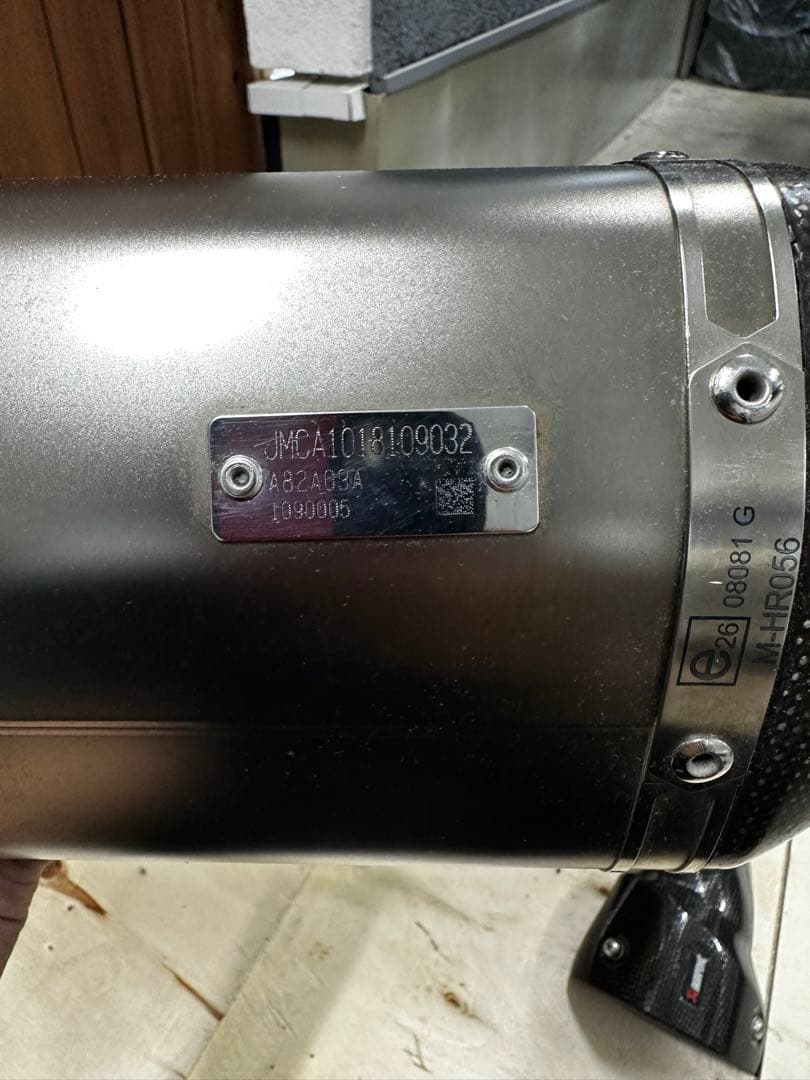  G310R用　Akrapovic フルエキマフラー