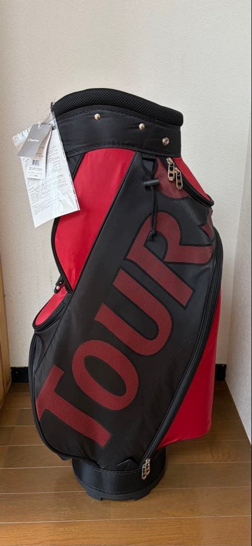 TourStage キャディバッグ 赤黒