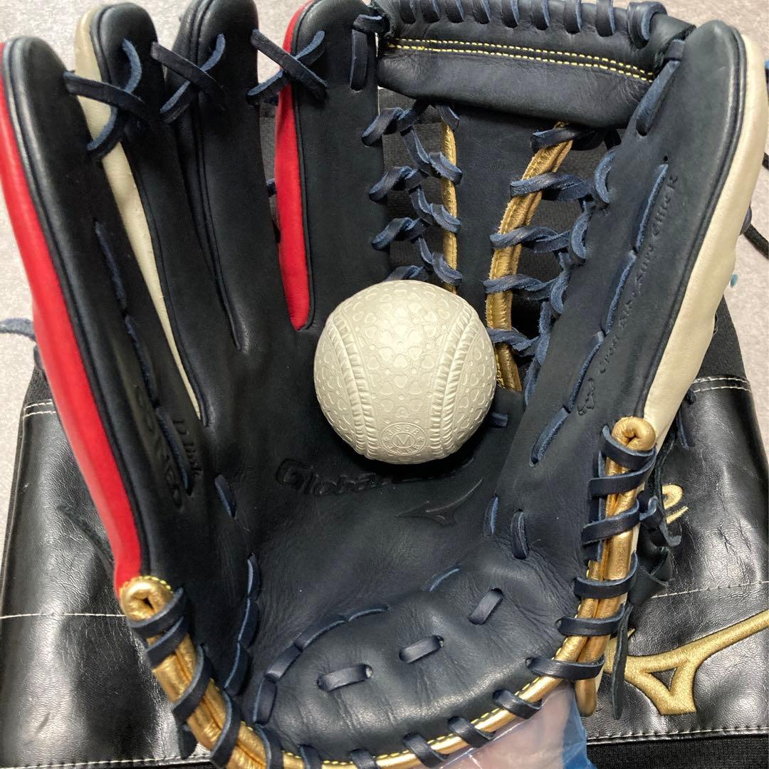 ミズノ グローバルエリート 一般 大人用 軟式 外野 左 野球 グローブ グラブ