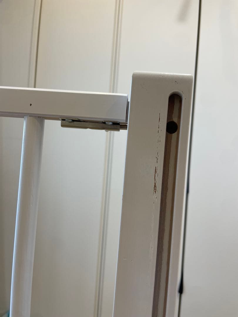 日本製 ベビーベッド ハイタイプ ツースライドベッド 木製　キャスター付き