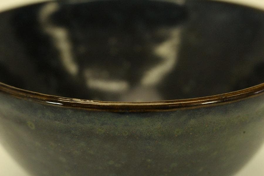 茶道具 唐物 中国美術 天目茶碗 台 二件(ZE661)