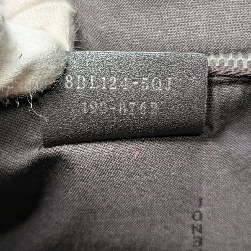 【極美品】FENDI バイザウェイミディアム　グレー ショルダーバッグ