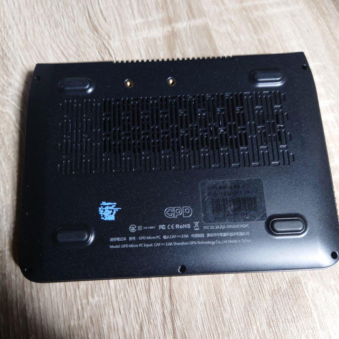 GPD WIN MICRO 512gb バッテリー新品