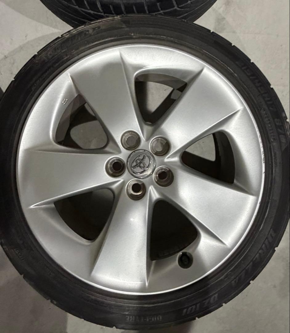 トヨタ プリウス 30 純正 17インチ ホイール/タイヤ4本