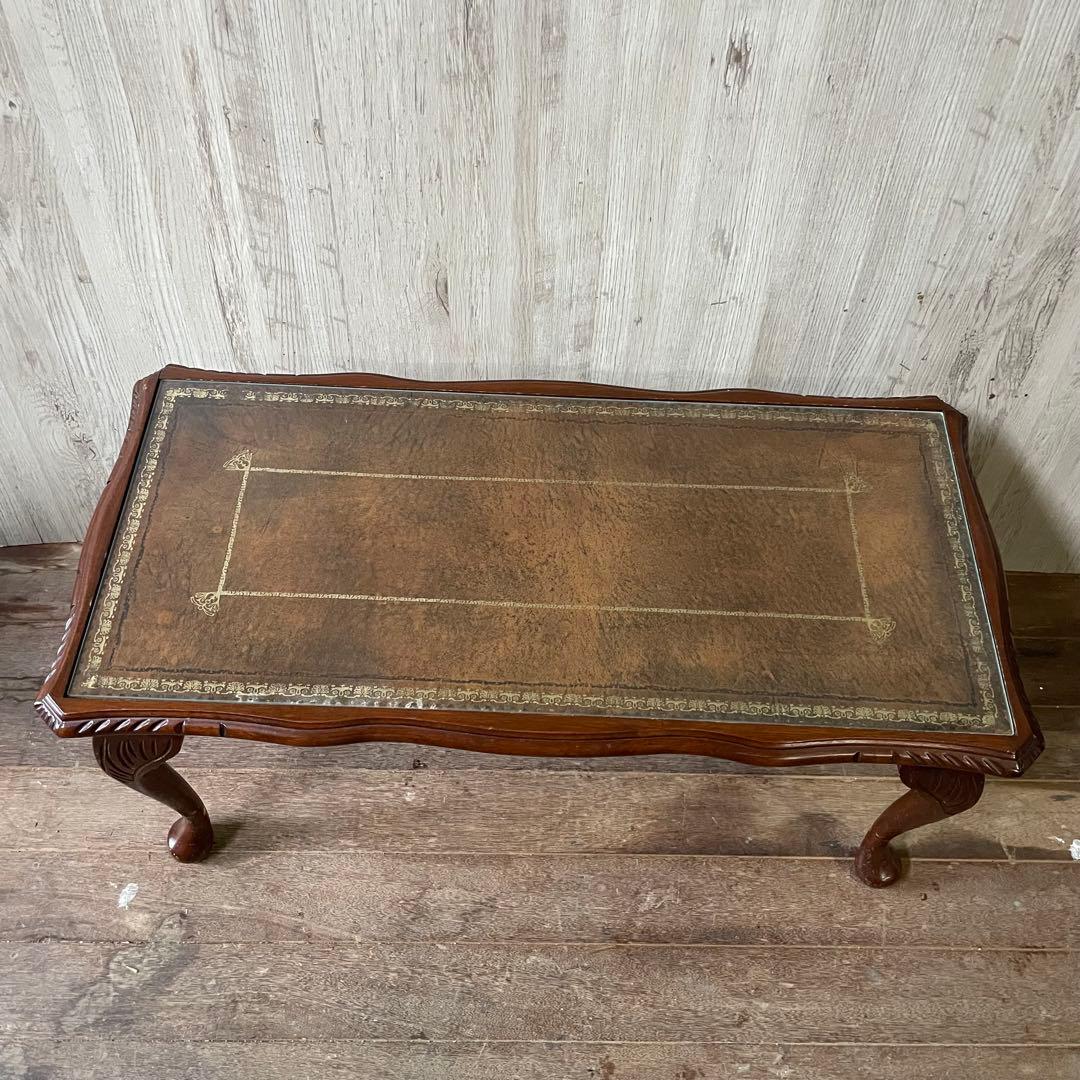 イギリス 英国 クラシック ローテーブル アンティーク コーヒーテーブル