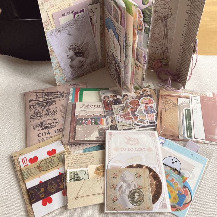 コラージュ素材 紙モノ まとめ売り