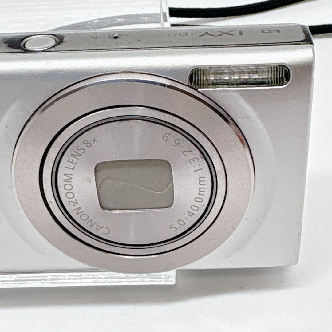 Canon IXY 180 デジタルカメラ シルバー