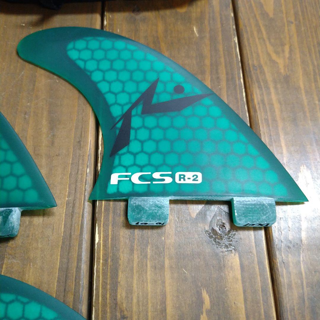 【新品】FCSフィン  R-2(Rusty) PC トライ Msize