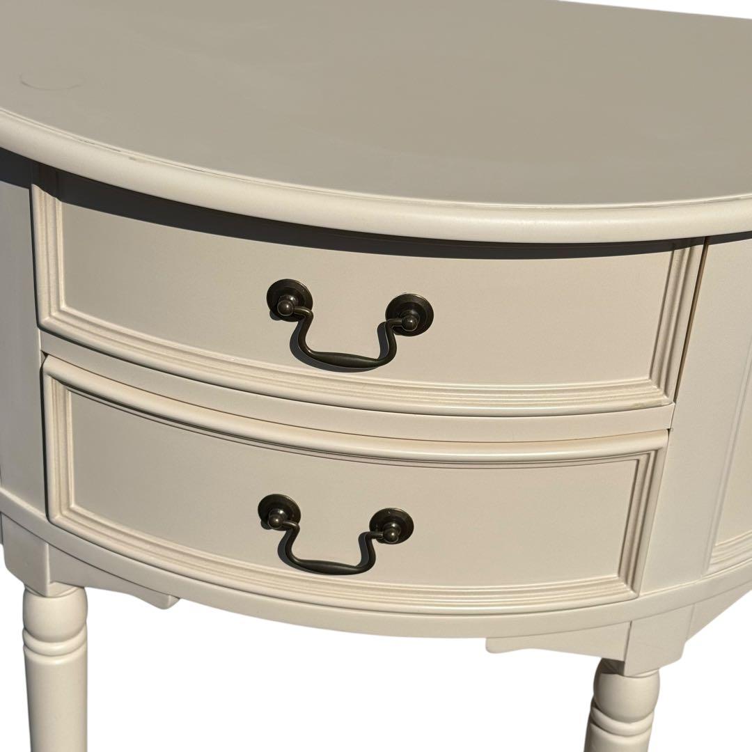 KZ008 LAURA ASHLEY  ハーフムーン コンソールテーブル