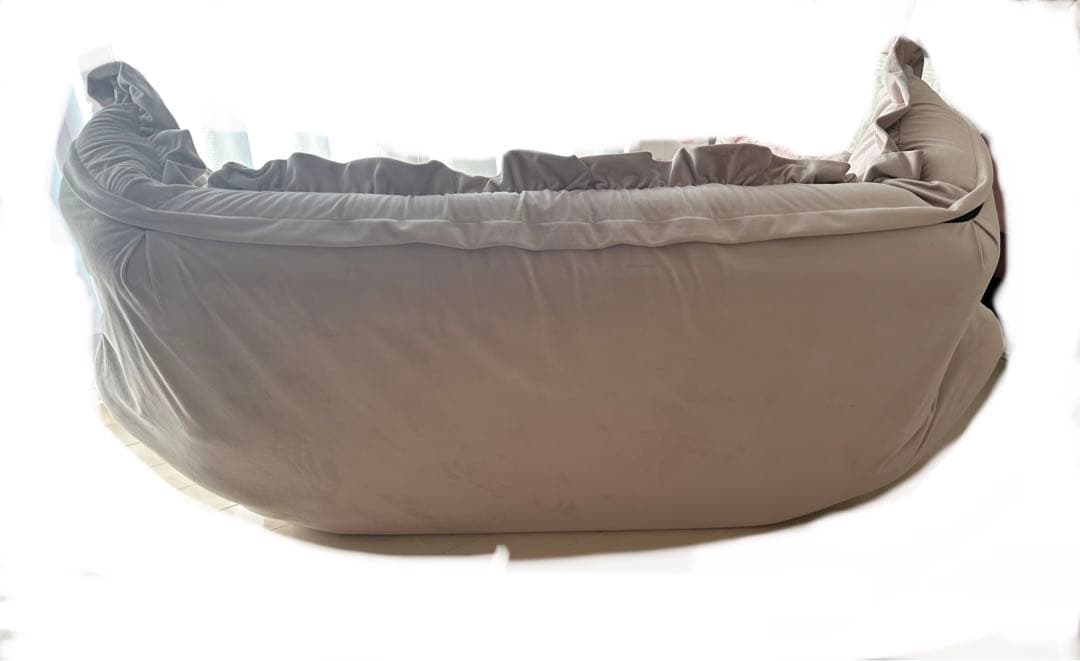 Francfrancカラン フロアソファ （W1120～1570） ピンク