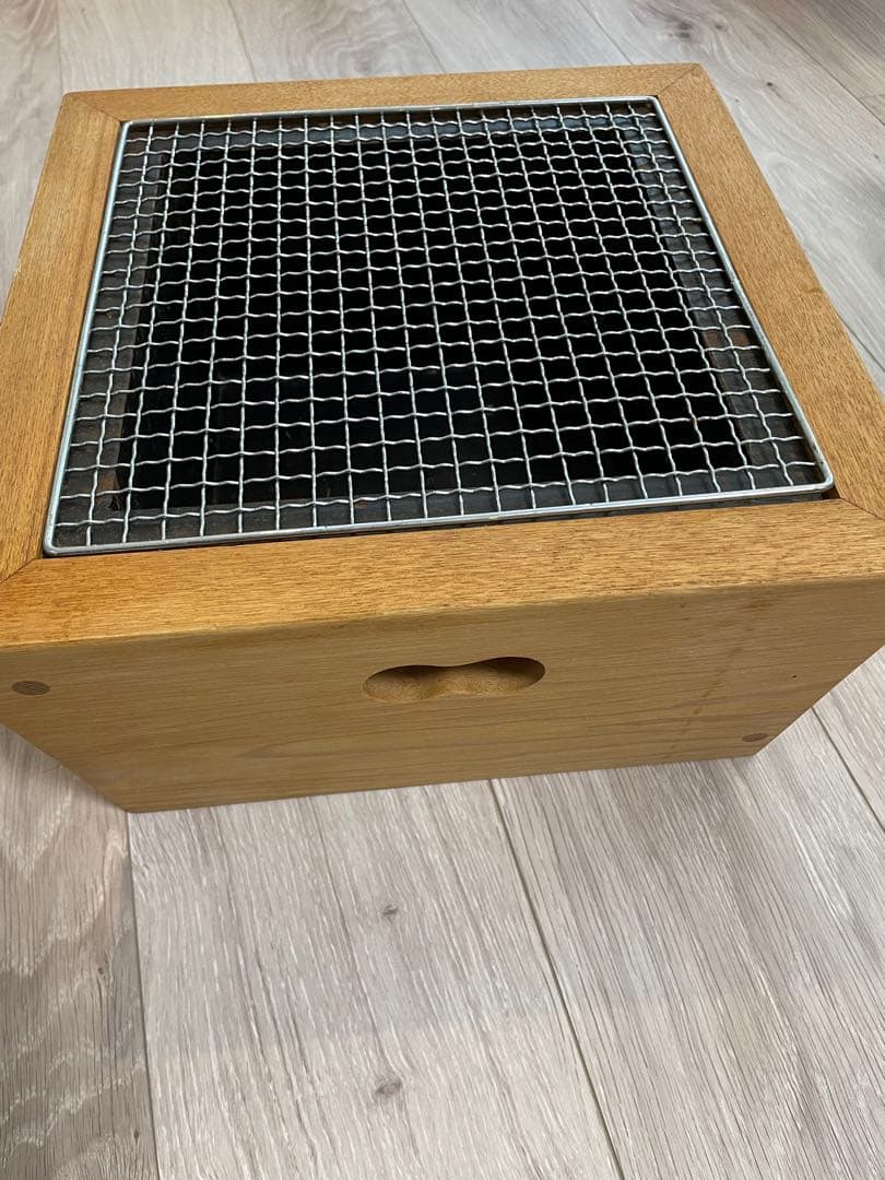 ACTUS モダン座卓 4卓 + 中央囲炉裏付き 5点セット-ACTUS 天然木