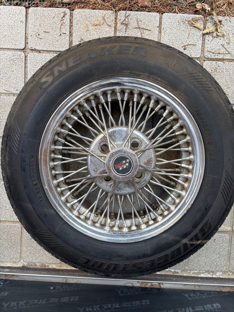 希少13インチ PCD100 4Hワイヤーホイールセット　ビュートマーチ他