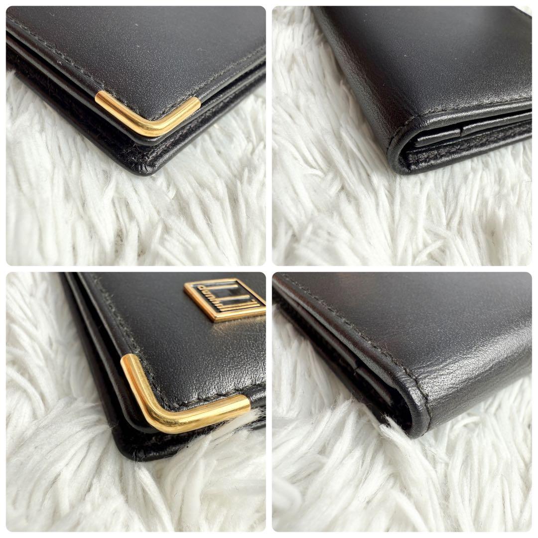 【新品未使用】dunhill ダンヒル レザー カードケース 名刺入れ ブラック