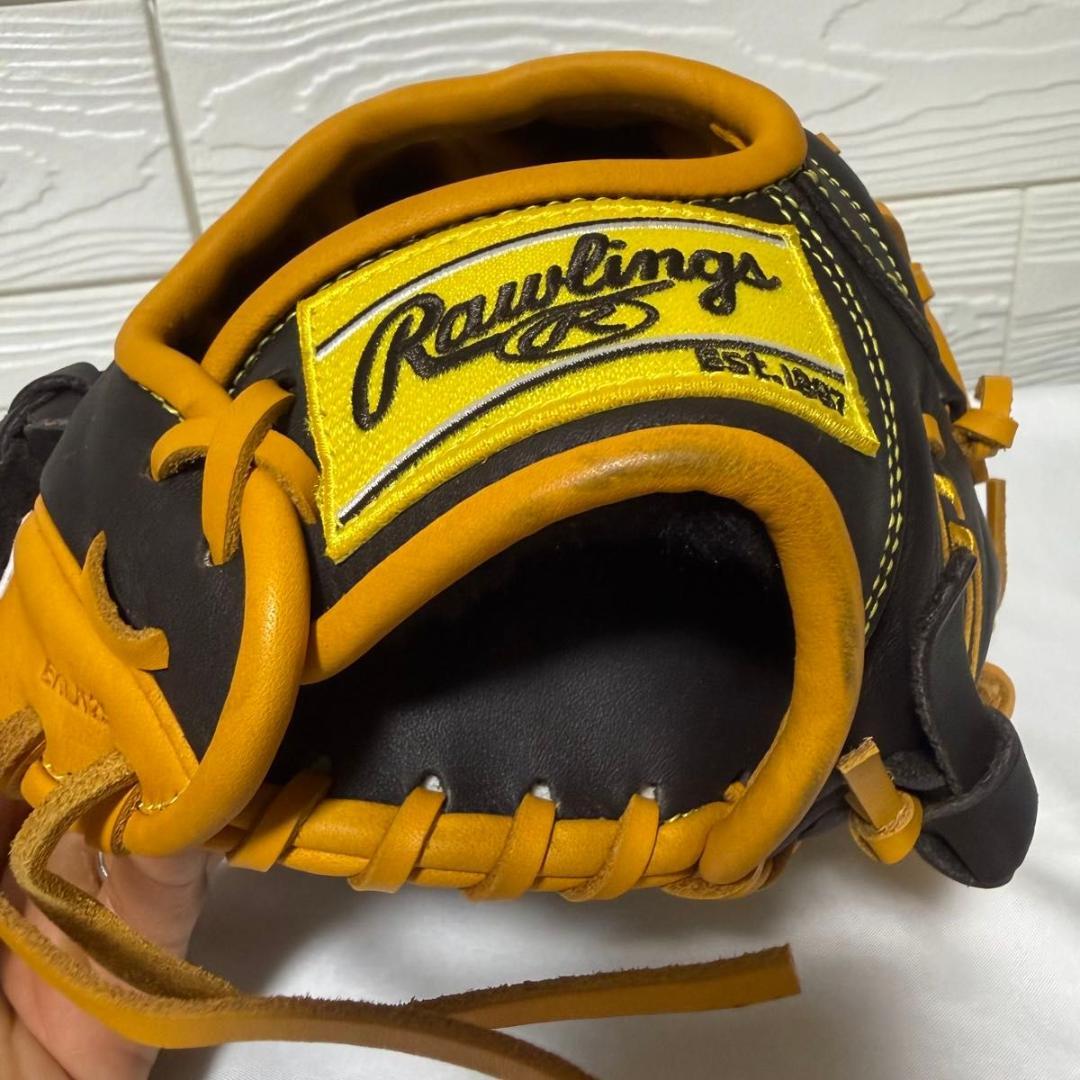 極美品　ローリングス 少年用軟式グラブ ハイパーテック　パドレス　2025モデル