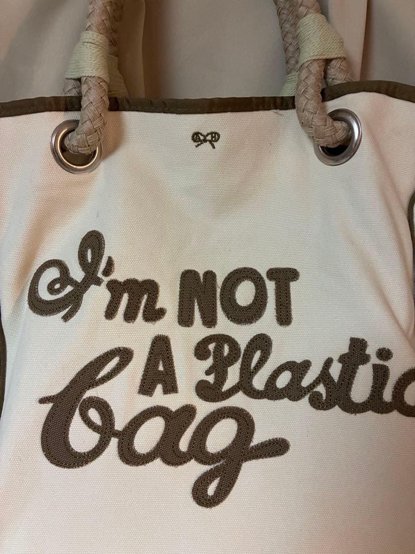 む*く様 アニヤハインドマーチ I'm NOT A Plastic Bag エコ