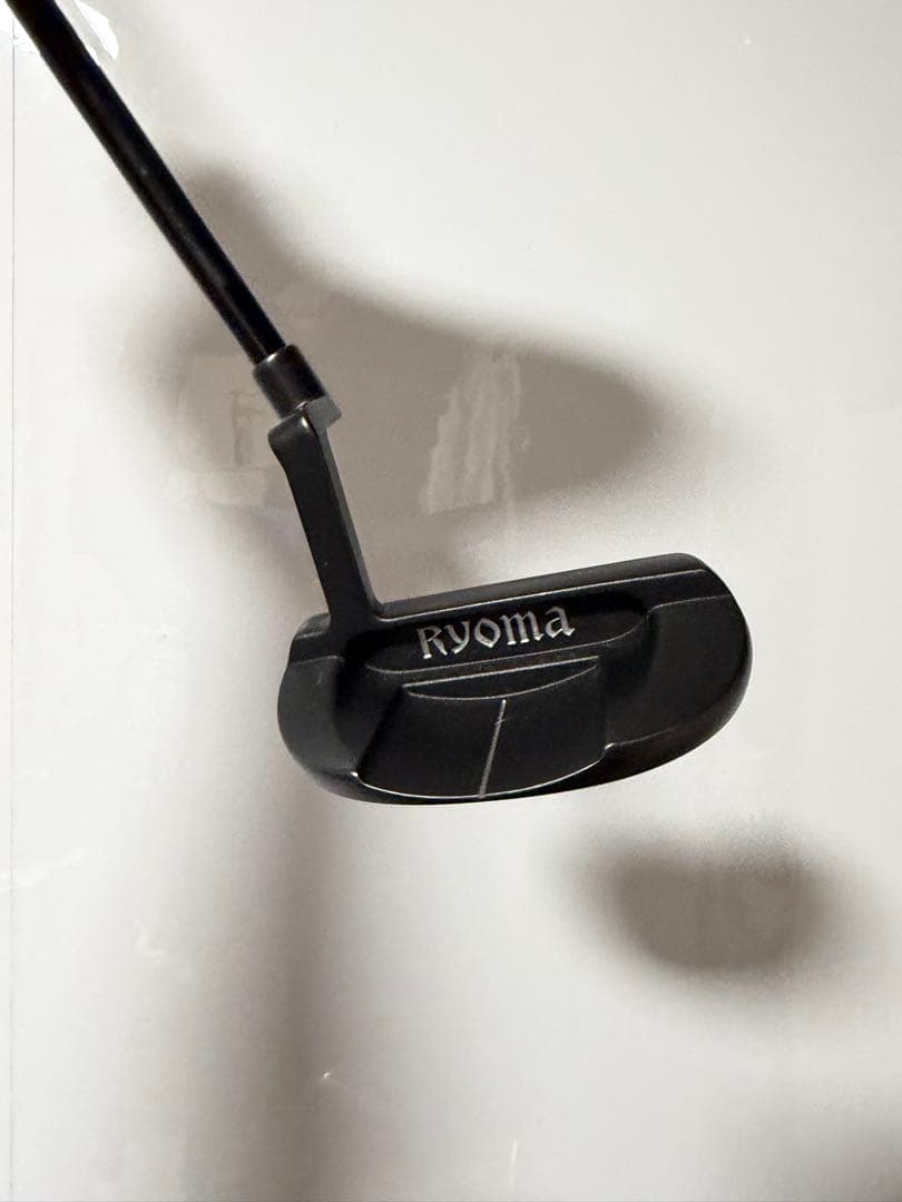 Ryoma ブラック パター フラットフェース