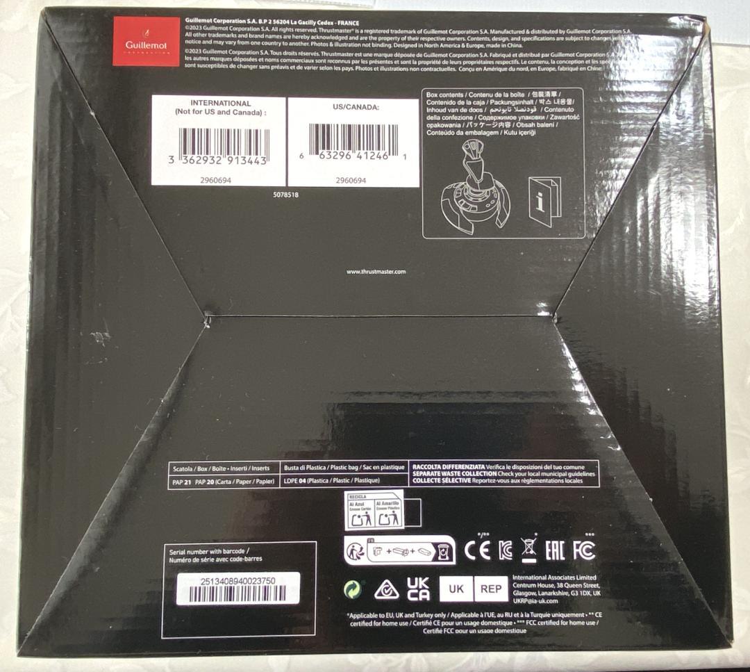 新品・未開封品　THRUSTMASTER T.Flight Stick X