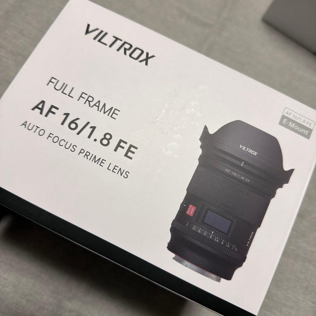 VILTROX AF 16/1.8 FE レンズ