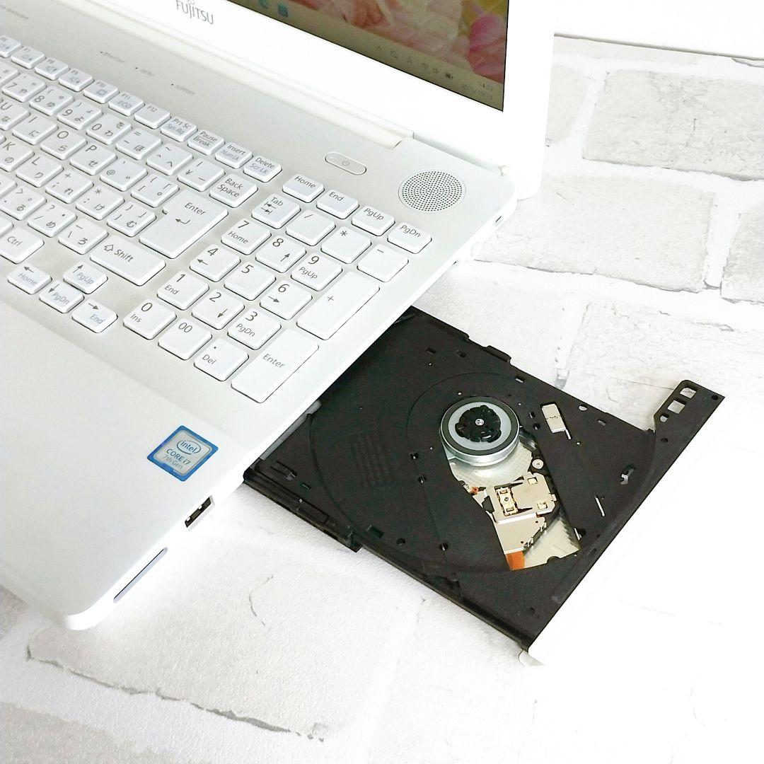爆速SSD✨Corei7 ノートパソコン Windows11 カメラ付き DVD