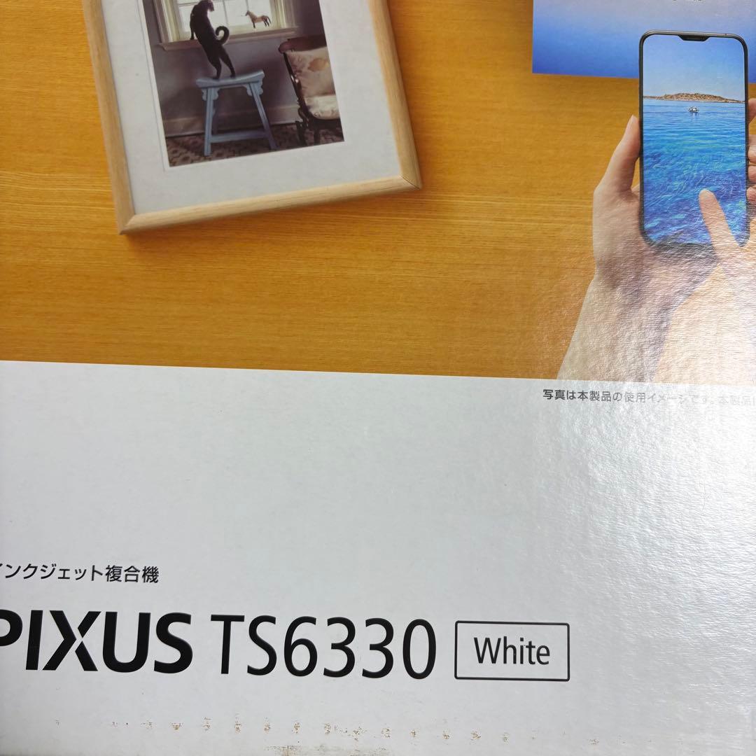 『新品』Canon PIXUS TS6330 White インクジェット複合機