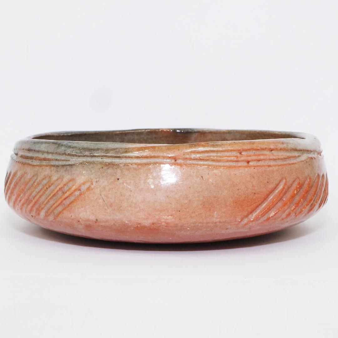 楽 吉左衛門 弘入 嶋台茶碗 菓子鉢 赤 赤楽 茶碗 楽焼